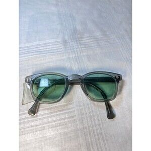 Vintage AMERICAN Optical Flexi-Fit 6M Z87  Smoke Grey Green AO glasses Frames